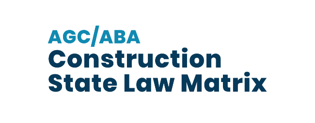 AGC/ABA Construction State Law Matrix logo